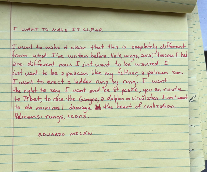 image of eduardo milan poem